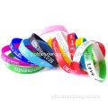 Hot sale silicone rubber bracelets, OEM orders are welcome